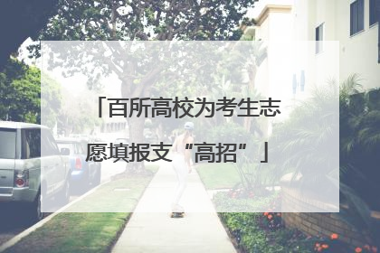 百所高校为考生志愿填报支“高招”