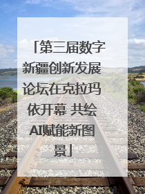 第三届数字新疆创新发展论坛在克拉玛依开幕 共绘AI赋能新图景