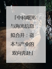 中科曙光与海光信息拟合并：资本与产业的双向奔赴