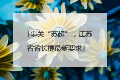 事关“苏超”，江苏省省长提最新要求
