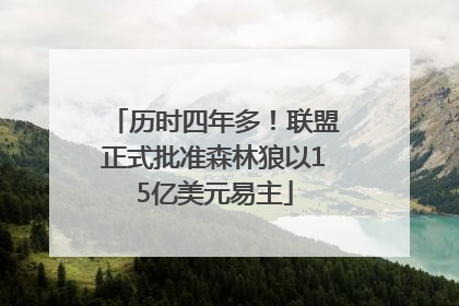 历时四年多！联盟正式批准森林狼以15亿美元易主