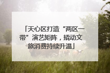 天心区打造“两区一带”演艺矩阵，撬动文旅消费持续升温