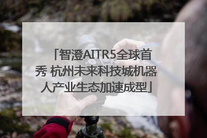 智澄AITR5全球首秀 杭州未来科技城机器人产业生态加速成型