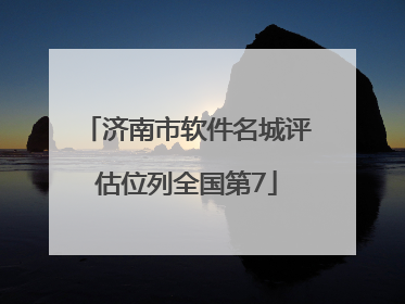 济南市软件名城评估位列全国第7