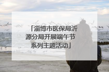 淄博市医保局沂源分局开展端午节系列主题活动