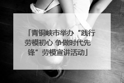 青铜峡市举办“践行劳模初心 争做时代先锋”劳模宣讲活动