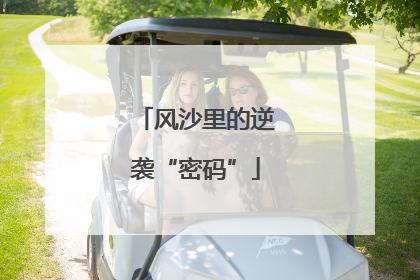 风沙里的逆袭“密码”